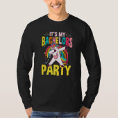 It's My Bachelor Party For Groom Naughty Men T-shirt (Voorkant)