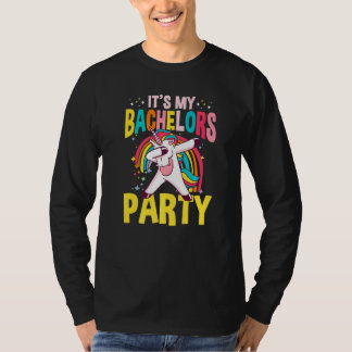 It's My Bachelor Party For Groom Naughty  Men T-shirt