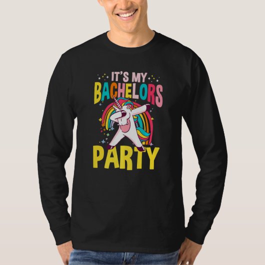 It's My Bachelor Party For Groom Naughty  Men T-shirt (Voorkant)