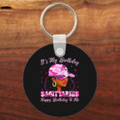 It's My Birthday Sagittarius Black Woman Nk Camo  Sleutelhanger (Voorkant)
