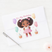 It's My Birthday Square Sticker (Envelop)