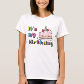 It's My Birthday T-Shirt (Voorkant)