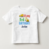 It's My Birthday Tractor T-Shirt (Voorkant)