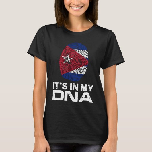 IT'S MY DNA IN Flag National Pride Fingerprint Cub T-shirt (Voorkant)