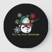 It's my first Christmas Grote Klok (Voorkant)