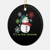 It's my first Christmas Keramisch Ornament (Links)