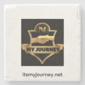Its My Journey Coaster Stenen Onderzetter (Voorkant)