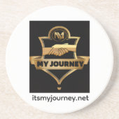 Its My Journey Coaster Zandsteen Onderzetter (Voorkant)