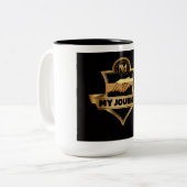 Its My Journey Coffee Mug Tweekleurige Koffiemok (Voorkant links)