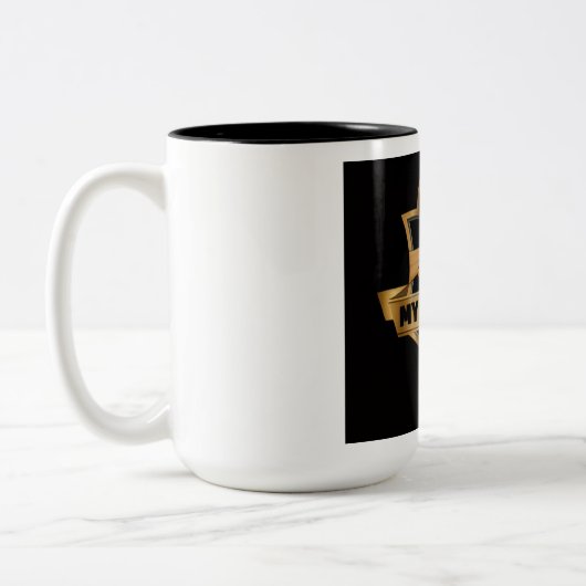 Its My Journey Coffee Mug Tweekleurige Koffiemok (Links)