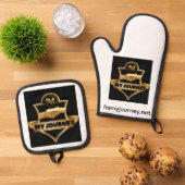 Its My Journey Cooking Mitt Set (Top down)