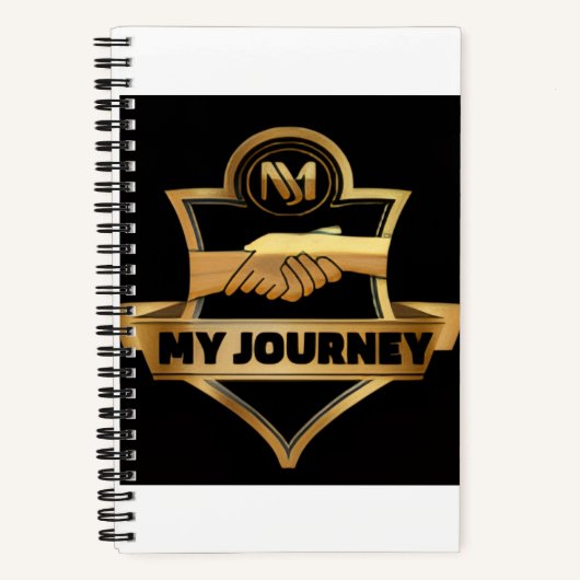 Its My Journey Spiral Notebook Notitieboek (Voorkant)