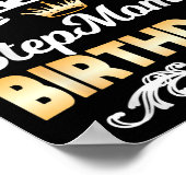 It's My Stepmom's Birthday Shirt I Can't Keep Calm Poster (Hoek)