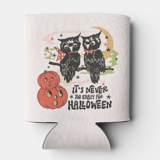 It's Never Too Early For Halloween Blikjeskoeler (Achterkant)