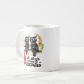 It's Never Too Early For Halloween Koffiemok (Voorkant links)