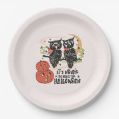 It's Never Too Early For Halloween Papieren Bordje (Voorkant)