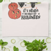 It's Never Too Early For Halloween Theedoek (Gevouwen)