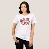 It's no use Jo! Tri-Blend Shirt (Voorkant volledig)