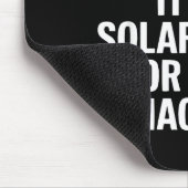 It's Not A Bald St It's A Solar Panel Funny Dad Gi Muismat (Hoek)