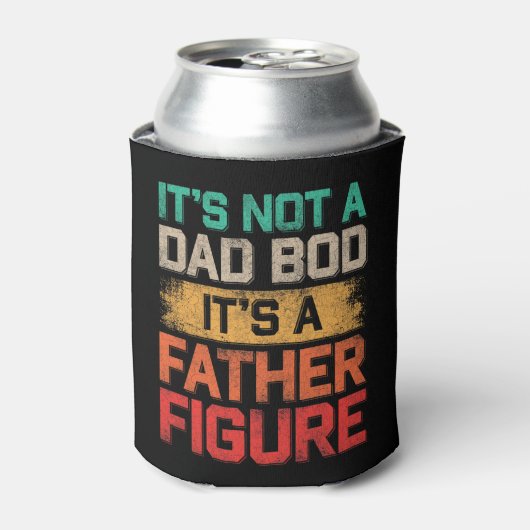 It's Not A Dad Bod It's A Father Funny Blikjeskoeler (Blikje Voorkant)
