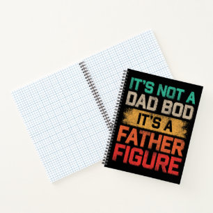 It's Not A Dad Bod It's A Father Funny Notitieboek