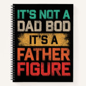 It's Not A Dad Bod It's A Father Funny Notitieboek (Voorkant)