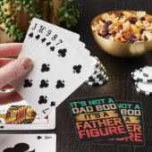 It's Not A Dad Bod It's A Father Funny Pokerkaarten (Insitu)