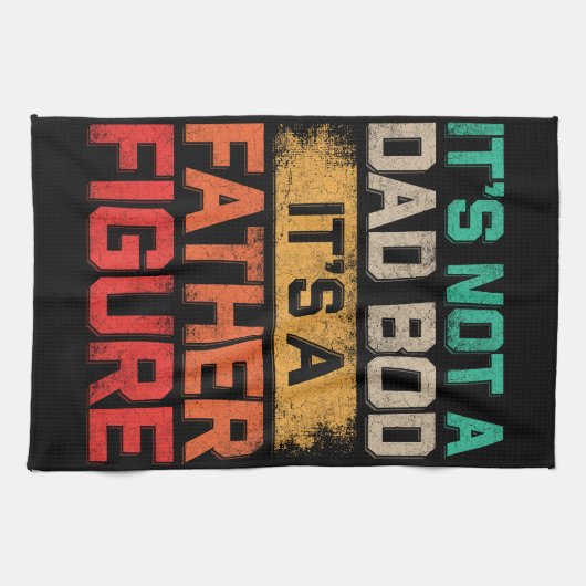 It's Not A Dad Bod It's A Father Funny Theedoek (Horizontaal)