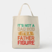 It's Not A Dad Bod It's A Father Funny Tote Bag (Achterkant)