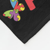 It's Not A Disability It's A Different Ability Aut Fleece Deken (Hoek)