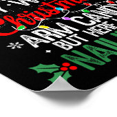 Its Not Easy Being My Wife's Arm Candy Christmas H Poster (Hoek)