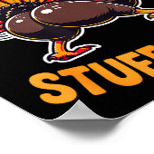 Its Not Going To Stuff Itself Adult Humor Thanksgi Poster (Hoek)