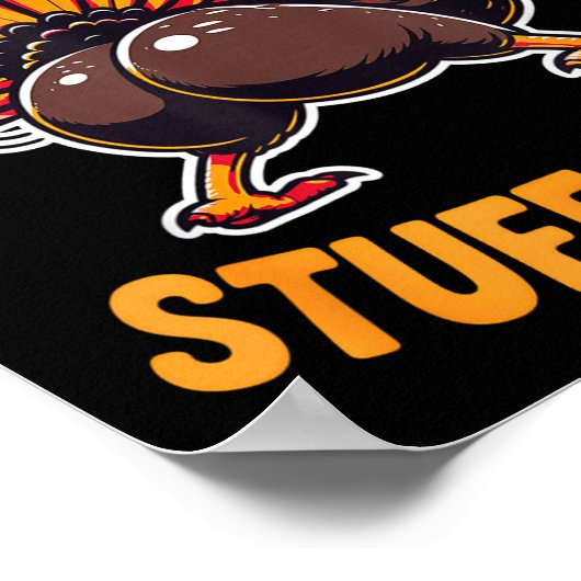 Its Not Going To Stuff Itself Adult Humor Thanksgi Poster (Hoek)