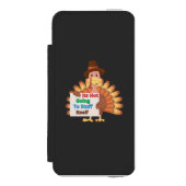 Its Not Going To Stuff Itself Incipio iPhone Portemonnee Hoesje (Voorkant Agenda)