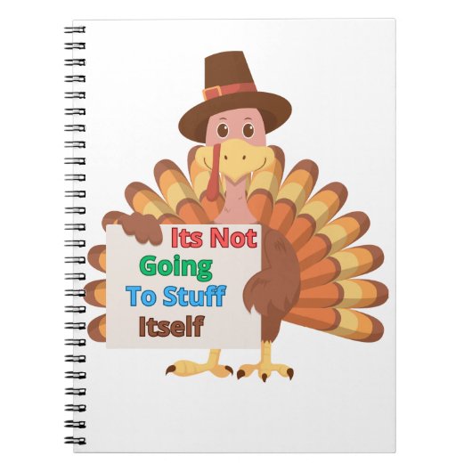 Its Not Going To Stuff Itself Notitieboek (Voorkant)