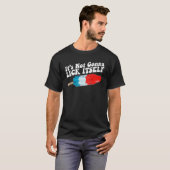 Its Not Gonna Lick Itself Popsicle 4th Of July Ice T-shirt (Voorkant volledig)