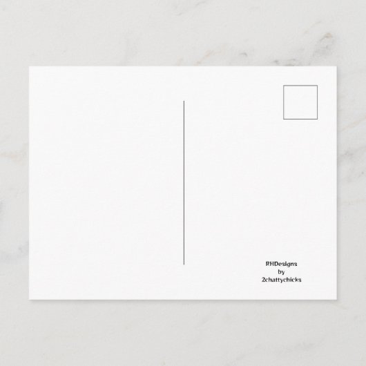 "It's Not Monday" gepersonaliseerde Squirrel Funny Briefkaart (Achterkant)