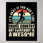 It's ok if you don't like cross country poster (Voorkant)