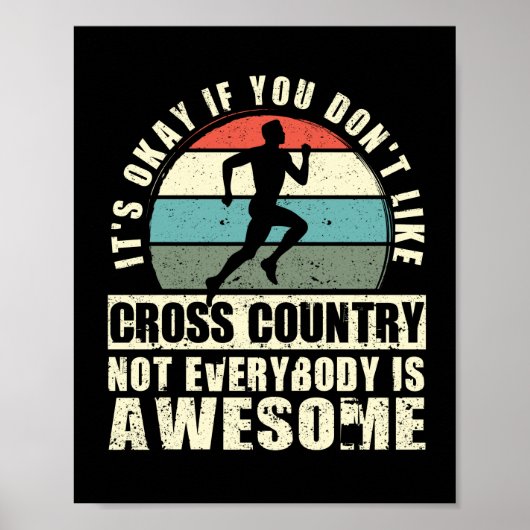 It's ok if you don't like cross country poster (Voorkant)