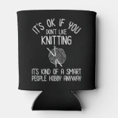 It's OK If You Don't Like Knitting Blikjeskoeler (Achterkant)