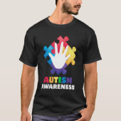 Its Ok To Be Different Autism Awareness Acceptance T-shirt (Voorkant)