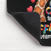 It's Ok To Be Different Autism Awareness Cute Gira Muismat (Hoek)
