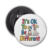 It's ok to be different button flesopener (Voorkant)