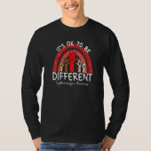 It's Ok To Be Different Erythromelalgia Awareness T-shirt (Voorkant)