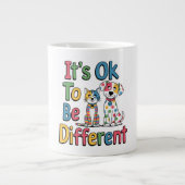 It's ok to be different grote koffiekop (Voorkant)