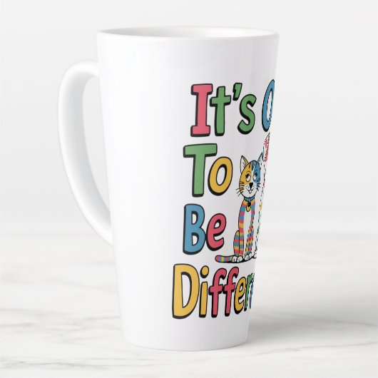 It's ok to be different latte mok (Linkerhoek)