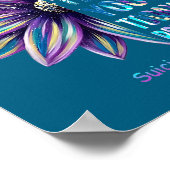 It's Okay If The Only Thing You Do Today Is Breath Poster (Hoek)