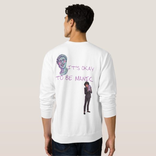 IT'S OKAY TO BE MANIC TRUI (Achterkant volledig)