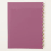 It's Okay To Boho Floral Planner (Achterkant)