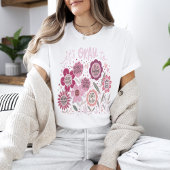 It's Okay To Boho Floral T-Shirt